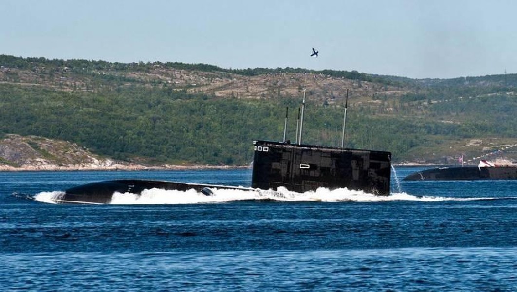 Tàu ngầm Kilo Nga bị nghi bắn chiến đấu cơ Israel ở Địa Trung Hải