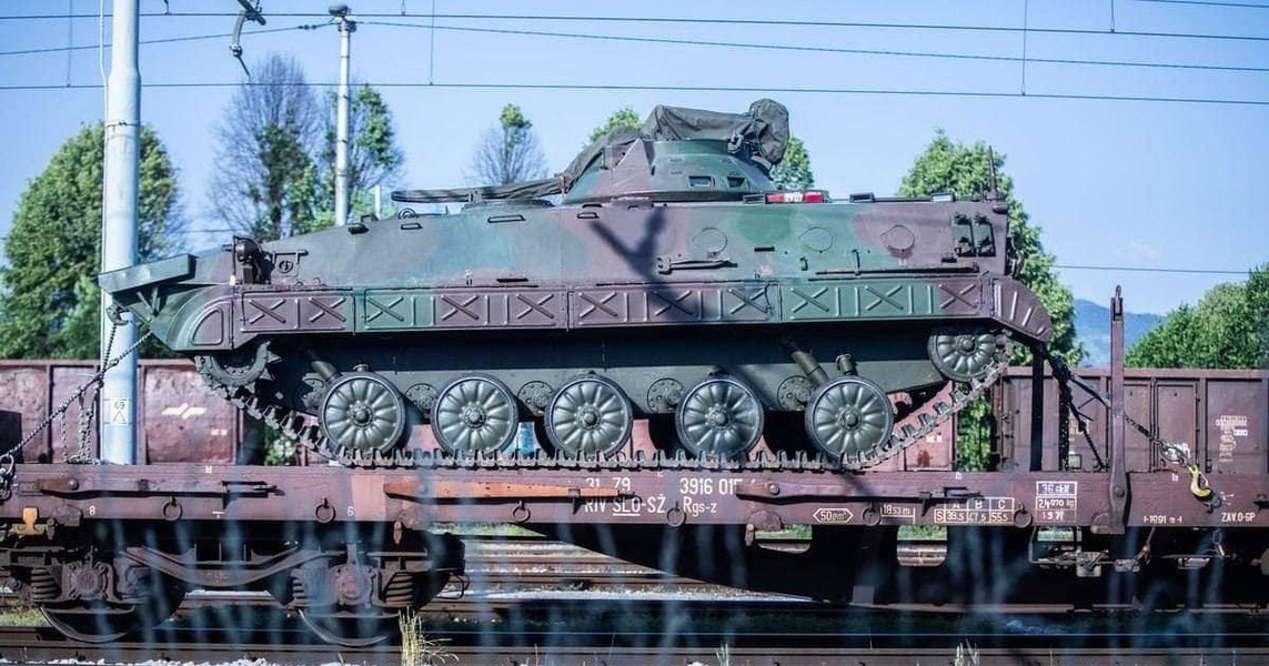 Ukraine nhận thêm được 35 thiết giáp M80A từ Slovenia