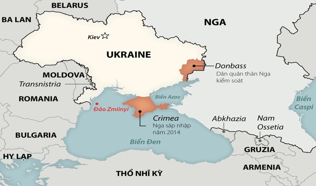 Nga bất ngờ tuyên bố rút quân khỏi đảo Rắn của Ukraine