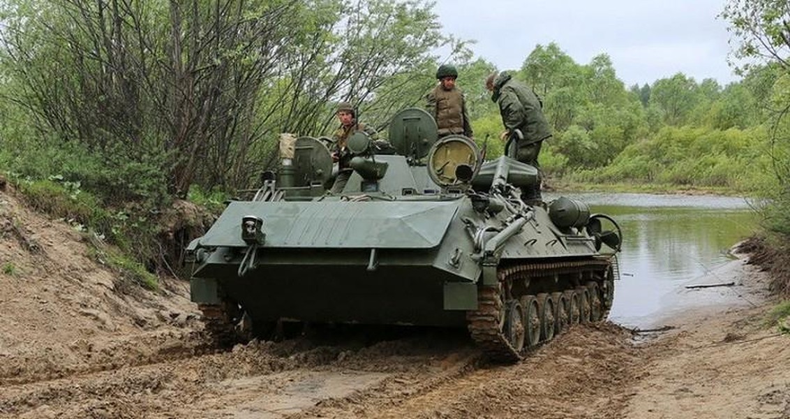 Thiết giáp huyền thoại MT-LB của Nga dễ tổn thương tại Ukraine
