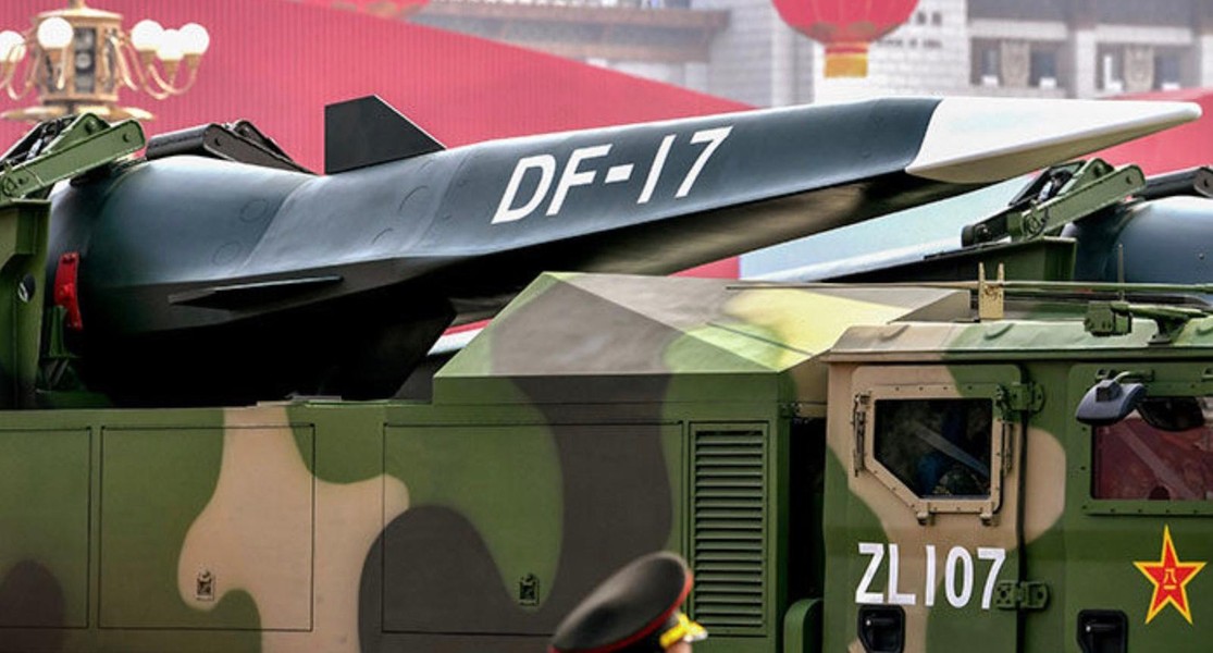Trung Quốc bắn tên lửa siêu thanh DF-17 khi tập trận xung quanh đảo Đài Loan