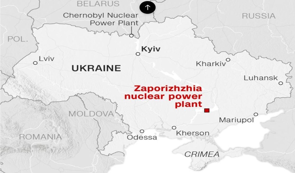 Vì sao Tổng thống Ukraine kêu gọi ép Nga rời nhà máy hạt nhân Zaporizhzhia