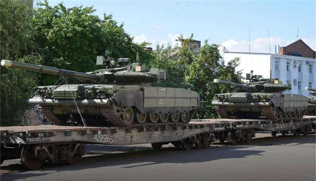 Nga nhận loạt 'chiến tăng' T-80BVM mới tinh bất chấp lệnh cấm vận phương Tây