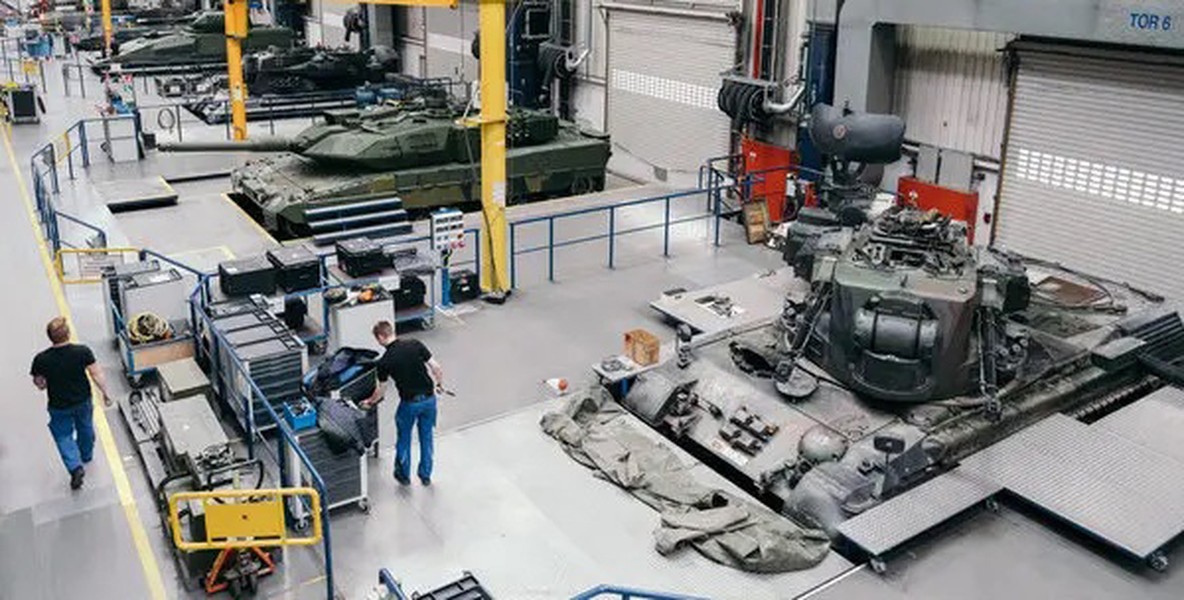 Nga đưa ra cảnh báo nếu Đức muốn xây nhà máy xe tăng ở Ukraine