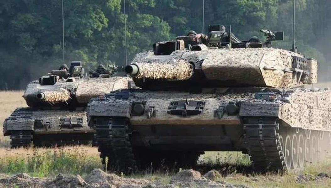 Đức chi tiền sắm phiên bản siêu tăng mạnh nhất Leopard 2A7V
