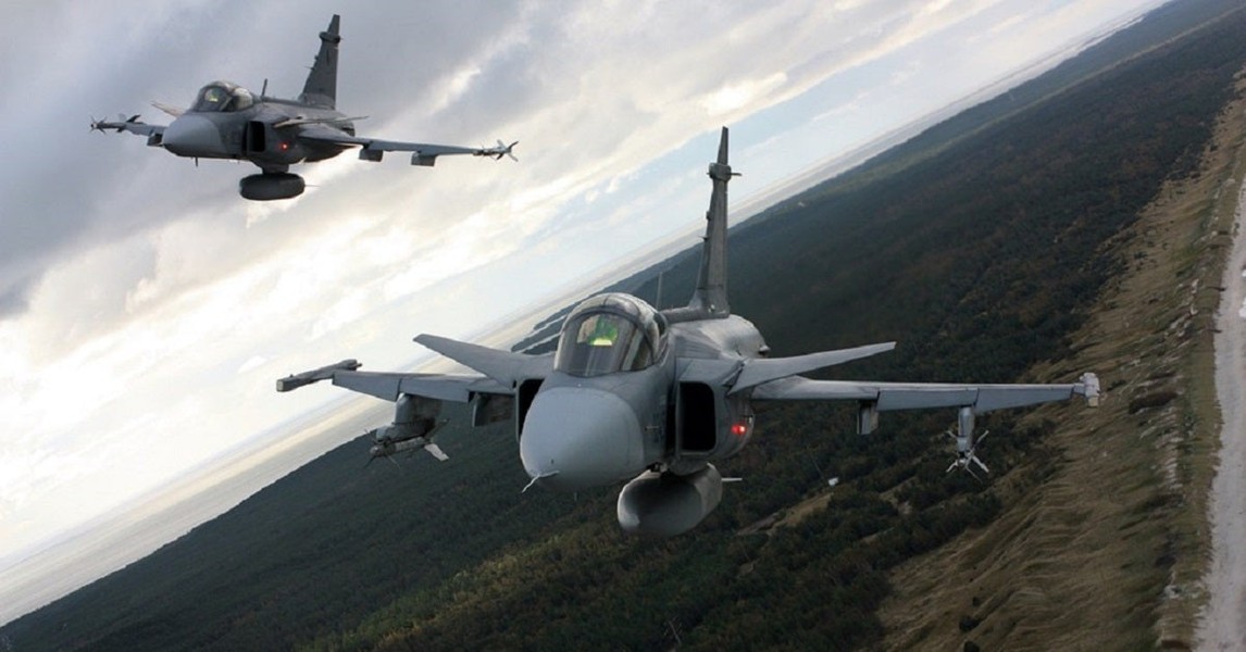 Hàng trăm tiêm kích JAS-39 Thụy Điển sẽ tăng cường sức mạnh cho NATO