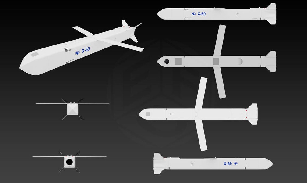 Vì sao thân tên lửa tối tân Kh-69 của tiêm kích Su-57 lại có hình vuông?