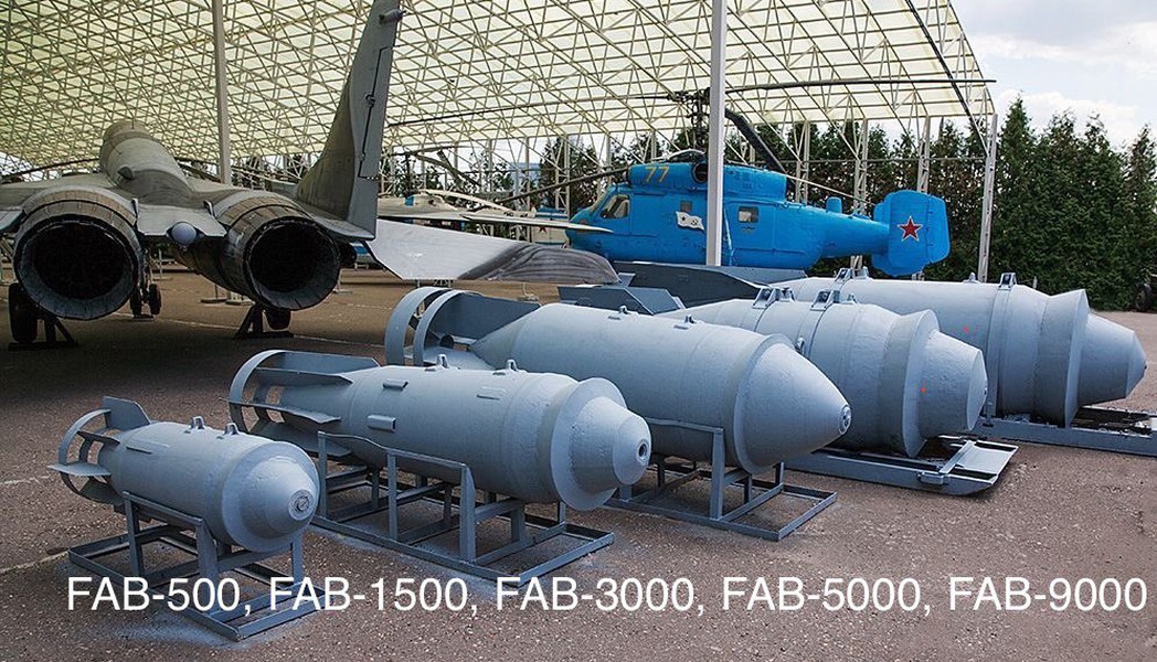 Nga bắt đầu sản xuất loạt siêu bom FAB-3000 nặng 3 tấn