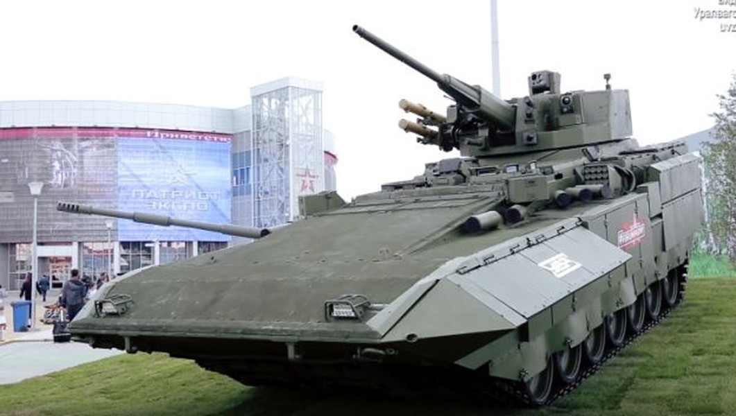 [ẢNH] ‘Kẻ hủy diệt’ BMPT T-15 Nga chưa từng xuất hiện tại Syria?