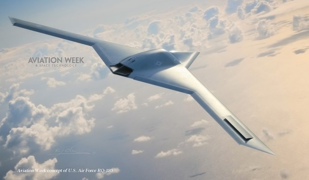 [ẢNH] Lộ diện hình ảnh Mỹ thử nghiệm UAV tàng hình tuyệt mật RQ-180