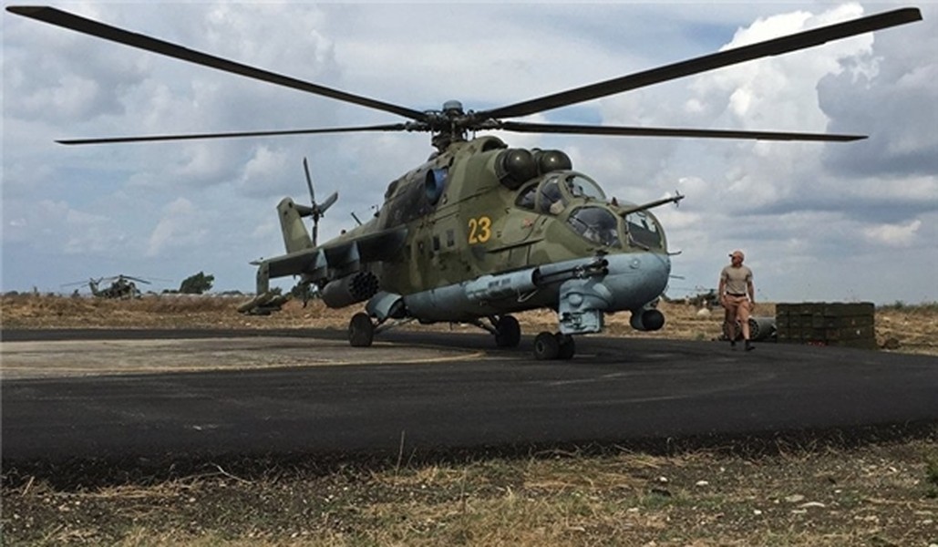 [ẢNH] Trực thăng Mi-24 của Nga bị Azerbaijan bắn hạ gây thương vong nghiêm trọng