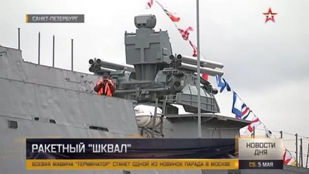 [ẢNH] Nga biên chế tàu tên lửa tàng hình đầu tiên trang bị Pantsir-M