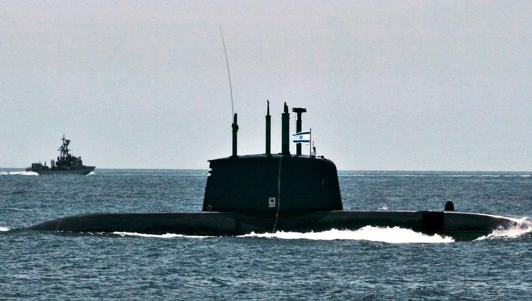 [ẢNH] Rộ tin tàu ngầm Israel mang vũ khí hạt nhân đang hướng tới Iran