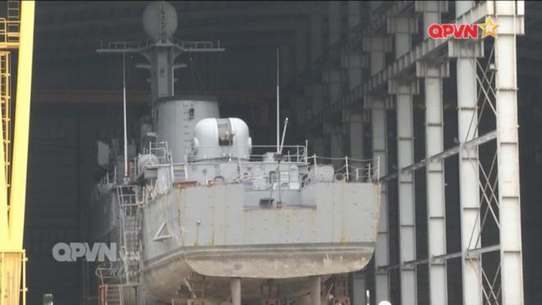 [ẢNH] Thay đổi mới nhất về vũ khí của tàu hộ vệ Pohang 18 Việt Nam