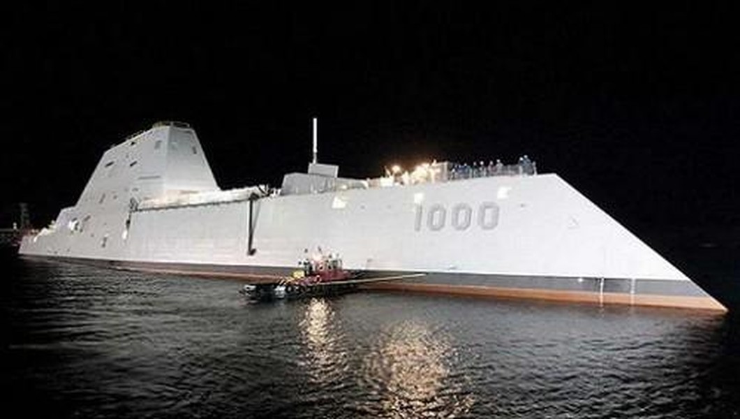 [ẢNH] Siêu khu trục hạm đáng sợ nhất của Mỹ gây thất vọng lớn