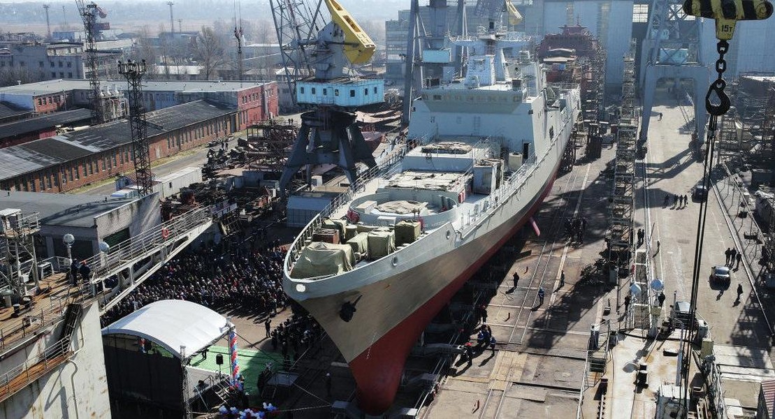 [ẢNH] Nga tìm khách hàng mua nốt chiếc khinh hạm Dự án 11356M còn dở dang