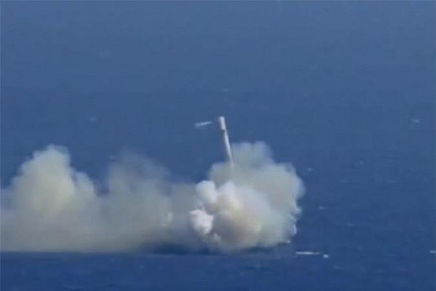 [ẢNH] Hải quân Nga thử nghiệm tên lửa bí mật có tầm bắn ít nhất 750 km