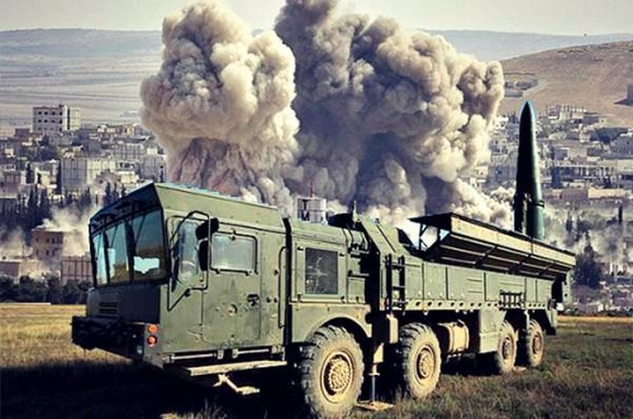 [ẢNH] Vụ phóng Iskander từ căn cứ Hmeimim là lời cảnh báo Moskva gửi Ankara