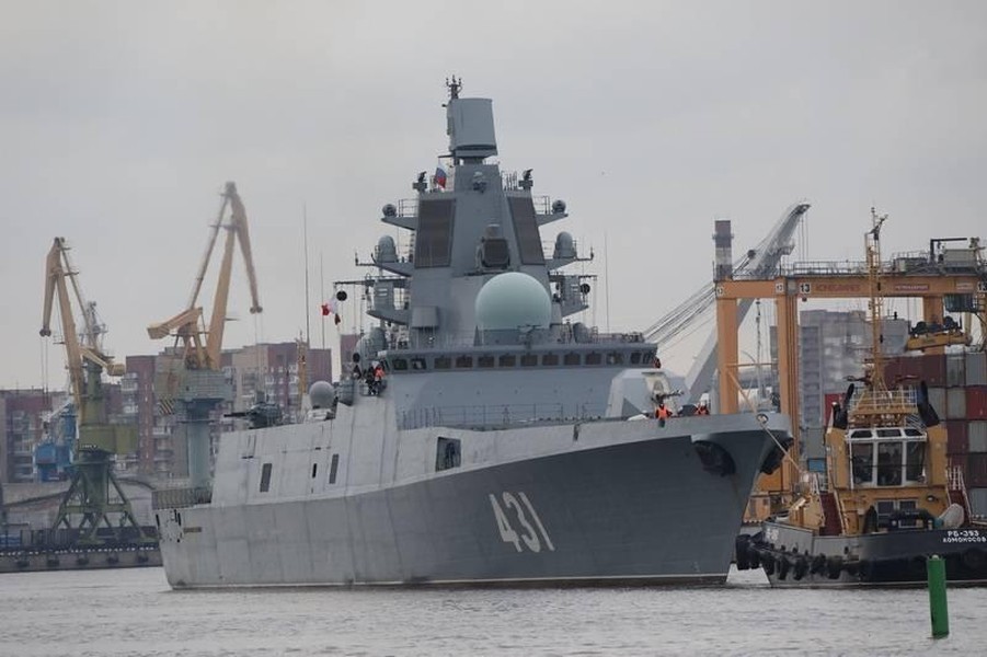 [ẢNH] Chiến hạm Nga Đô đốc Kasatonov lao thẳng vào cuộc tập trận NATO