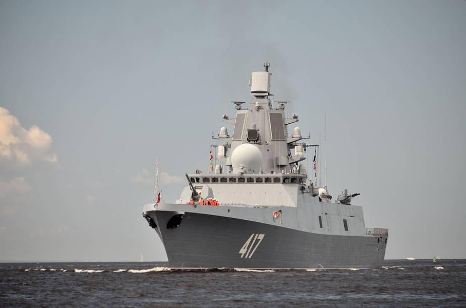 [ẢNH] Chiến hạm Nga Đô đốc Kasatonov lao thẳng vào cuộc tập trận NATO