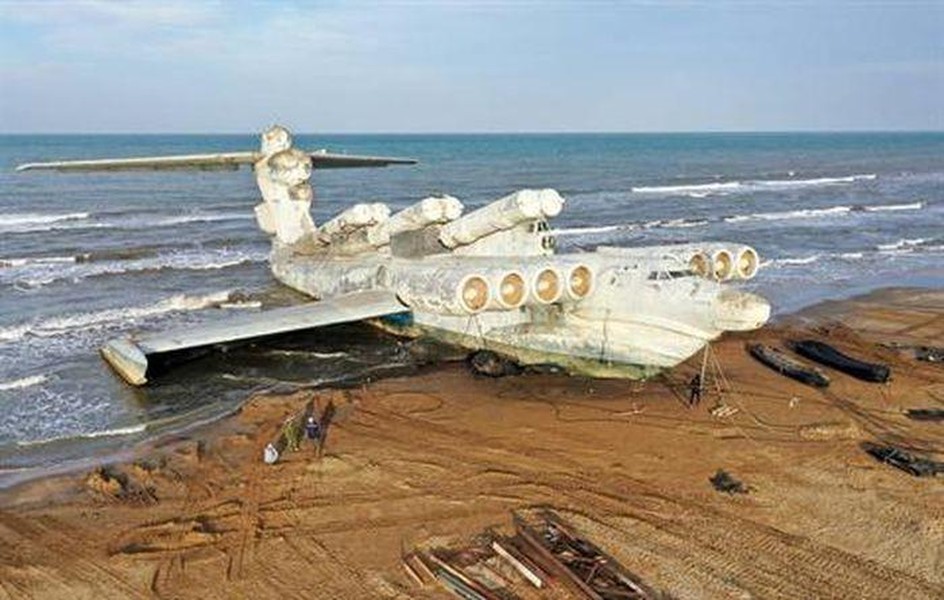 [ẢNH] Nhược điểm quá lớn khiến ‘quái vật biển Caspian’ sớm bị Nga ‘khai tử’
