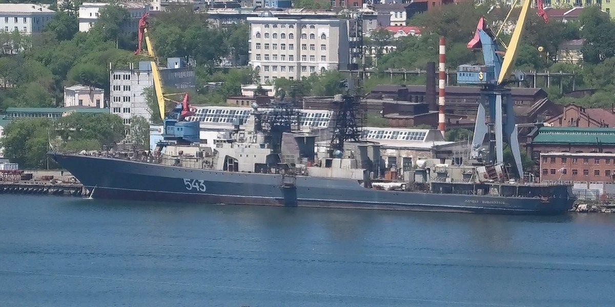 [ẢNH] Chiến hạm Đô đốc Shaposhnikov phóng lỗi tên lửa Kalibr?