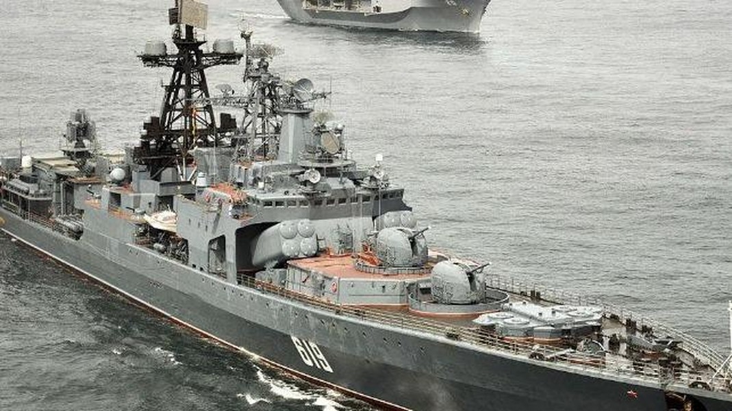 [ẢNH] Israel tấn công tàu chở dầu Iran bất chấp được Hải quân Nga hộ tống