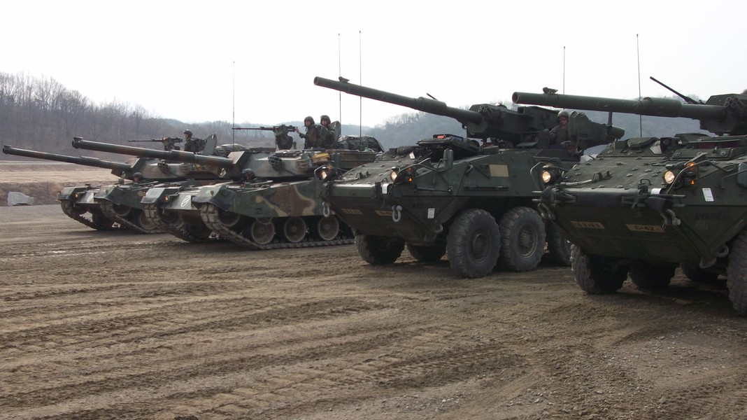 [ẢNH] Mỹ tìm đối tác nhượng lại toàn bộ xe tăng bánh lốp M1128 MGS