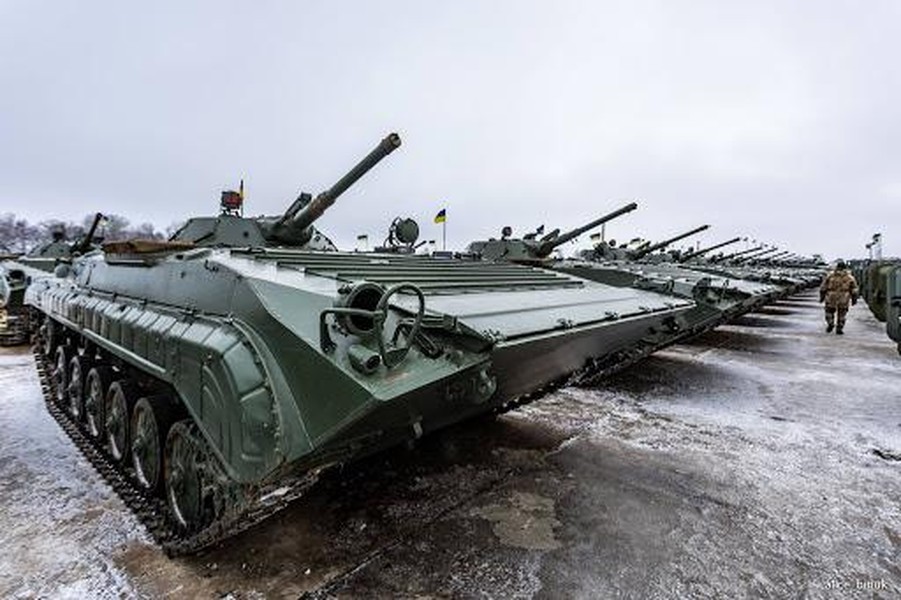 [ẢNH] Bí ẩn tung tích 1.800 thiết giáp BMP-1 của Ukraine