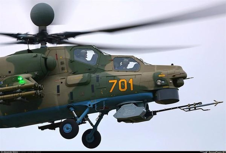 [ẢNH] Trực thăng Mi-28NM đang được biến thành... máy bay ném bom tiền tuyến