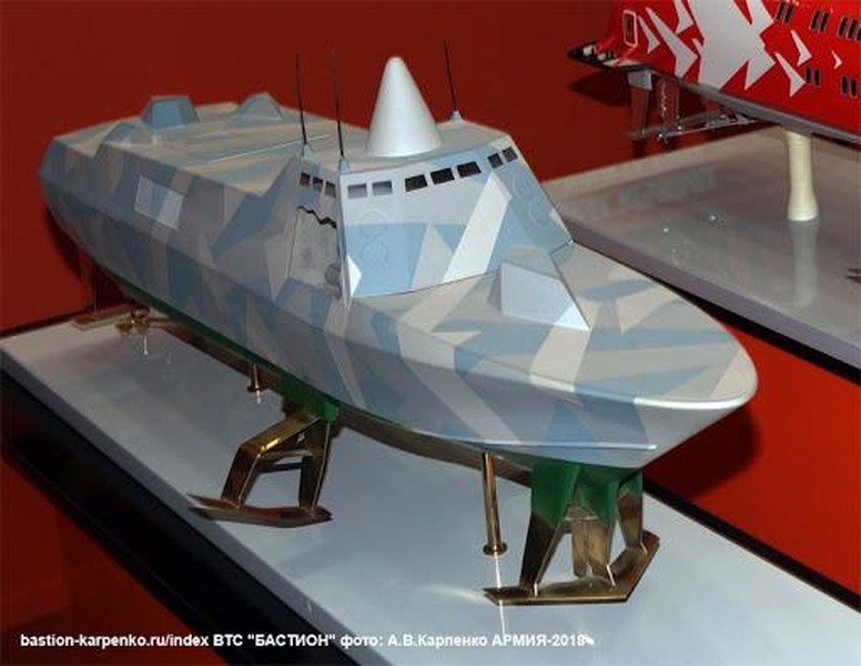 [ẢNH] Tàu tên lửa tàng hình mới nhất của Nga sao chép Visby Thụy Điển?