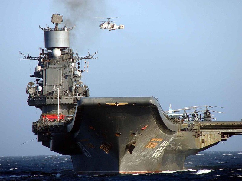 [ẢNH] Tàu sân bay Đô đốc Kuznetsov nhận vũ khí cực mạnh sau nâng cấp