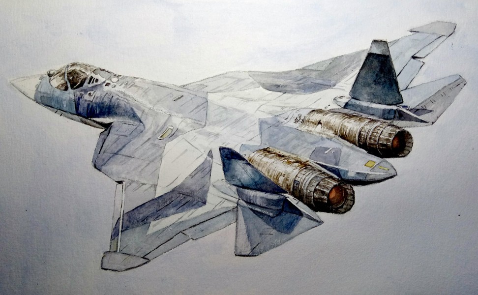 [ẢNH] Lộ diện cấu hình kỳ lạ của Su-57 phiên bản hai phi công?