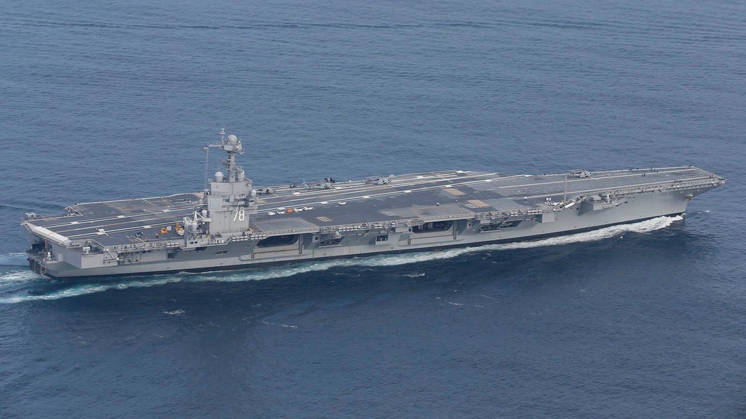 [ẢNH] Hải quân Mỹ chứng tỏ ưu thế tuyệt đối với siêu tàu sân bay thứ tư lớp Ford
