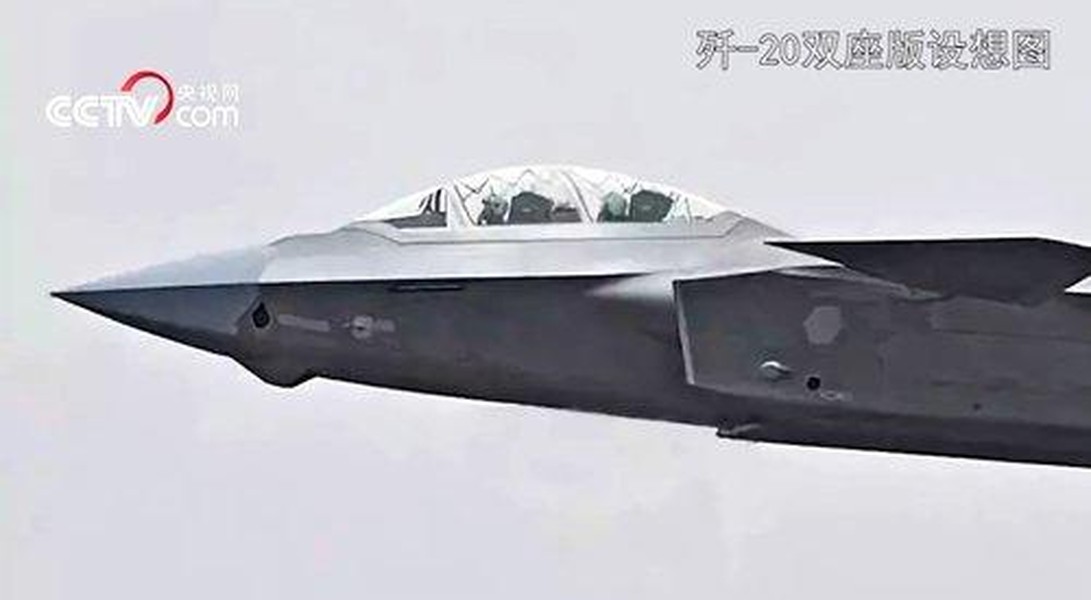 [ẢNH] Tiêm kích J-20 hai chỗ ngồi ra mắt trong khi Su-57 còn ‘nằm trên giấy‘