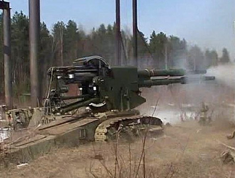 [ẢNH] Nga 'hồi sinh' dự án pháo tự hành nòng đôi có tốc độ bắn siêu tưởng