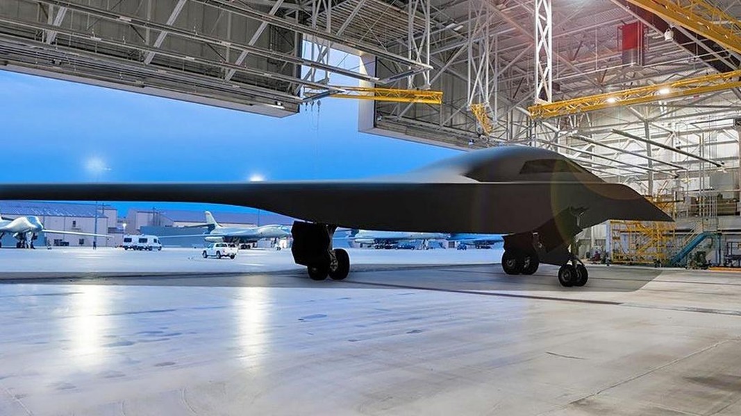 [ẢNH] Mỹ tiết lộ tính năng 'như phim viễn tưởng' của oanh tạc cơ B-21 Raider