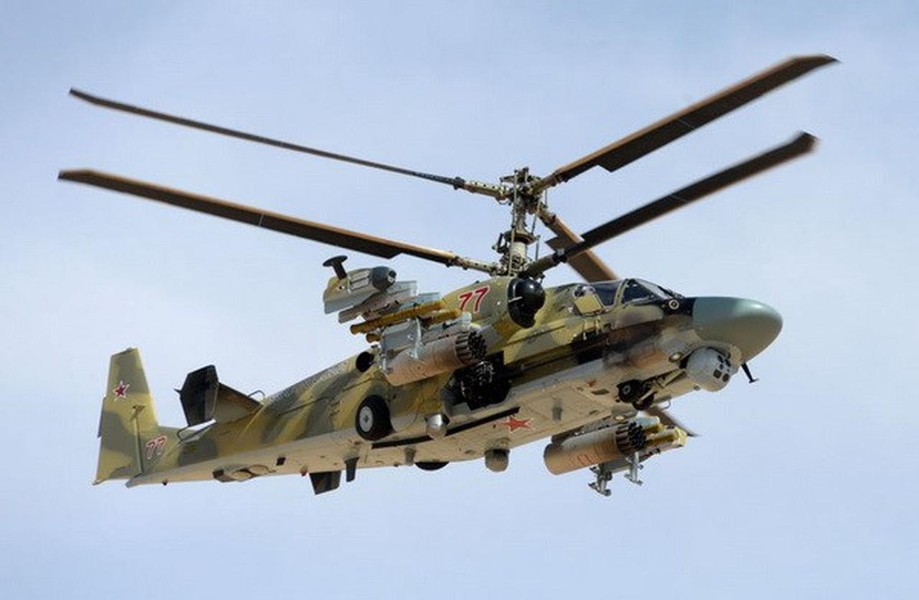 Trực thăng Ka-52 Nga xuất kích khiến lính Thổ Nhĩ Kỳ không thể tràn sang Syria