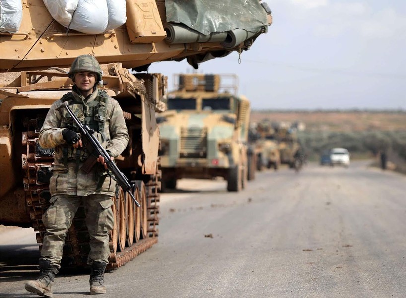 Thổ Nhĩ Kỳ tràn vào Ain Issa bất chấp sự hiện diện của quân đội Nga