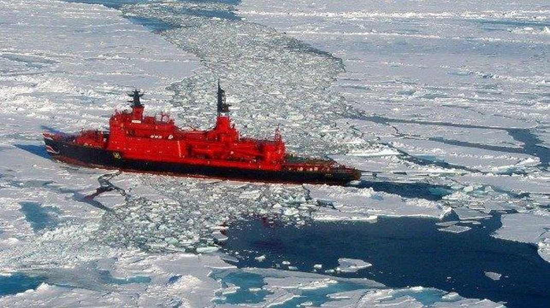 Vị thế thống trị của Nga tại Bắc Cực được xác lập bởi tàu phá băng nguyên tử