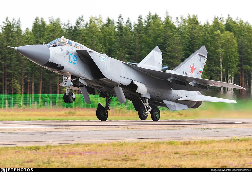 Tiêm kích MiG-31 bố trí tại căn cứ Anadyr chỉ mất 20 phút để tới Mỹ