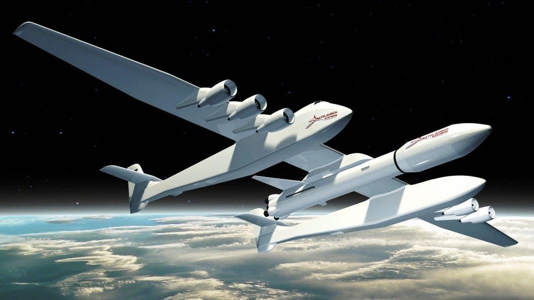 Máy bay lớn nhất thế giới của Mỹ trở thành nền tảng phóng phương tiện siêu thanh