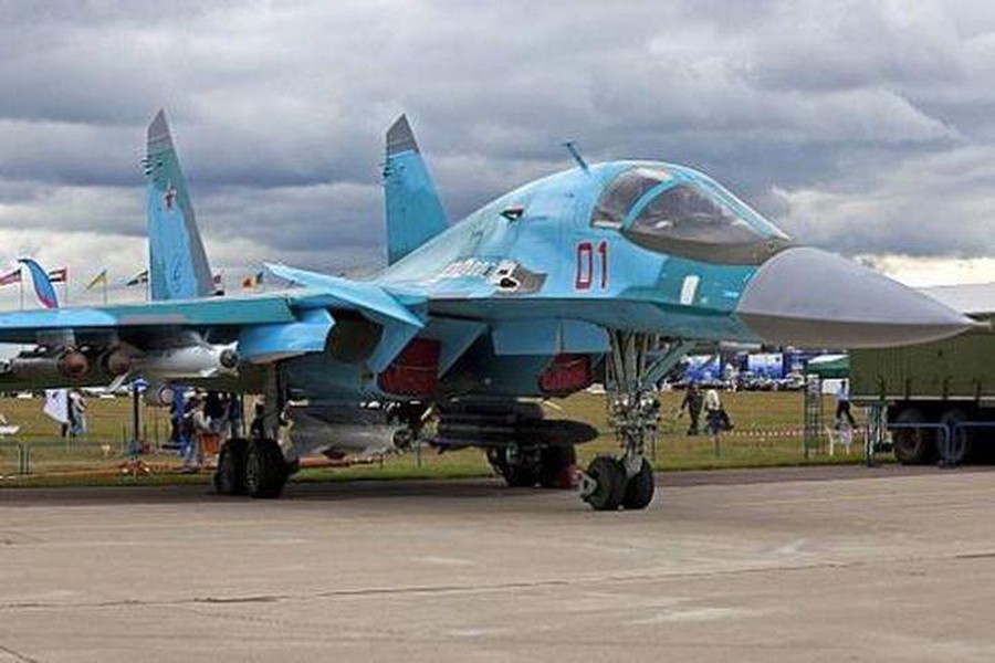 Nếu xung đột xảy ra, oanh tạc cơ Su-34 Nga sẽ loại bỏ phòng không Ukraine trong 24 giờ (?)
