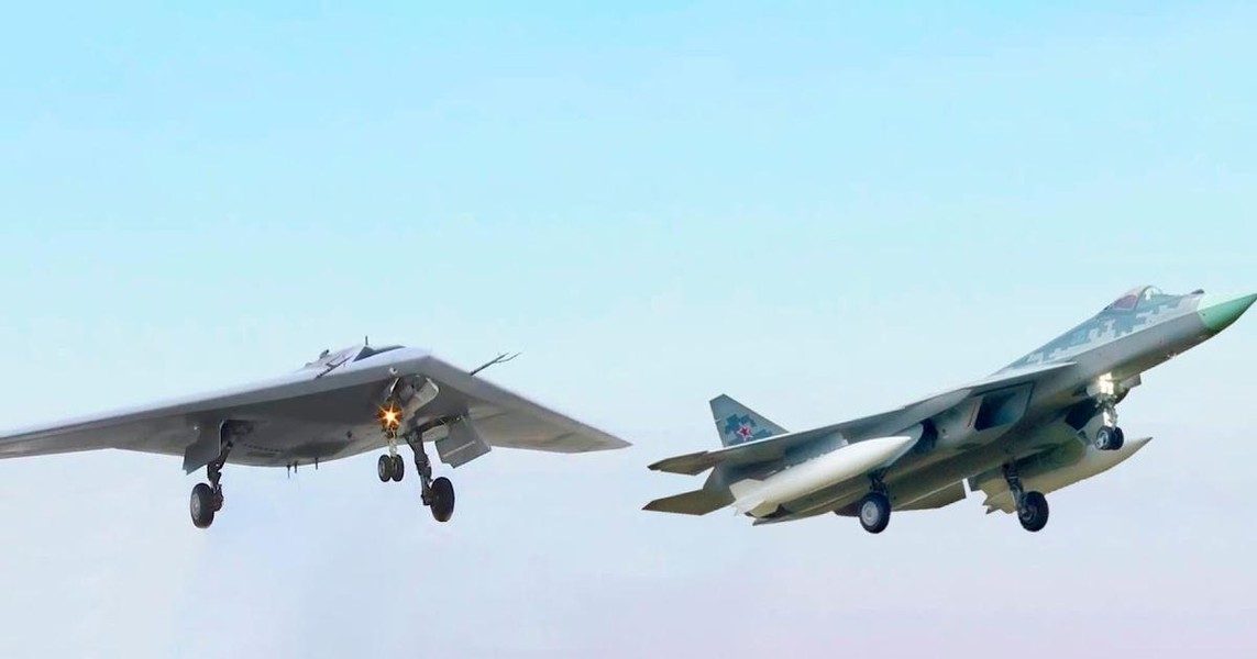 UAV tàng hình Okhotnik Nga đặt toàn bộ châu Âu vào trong tầm ngắm