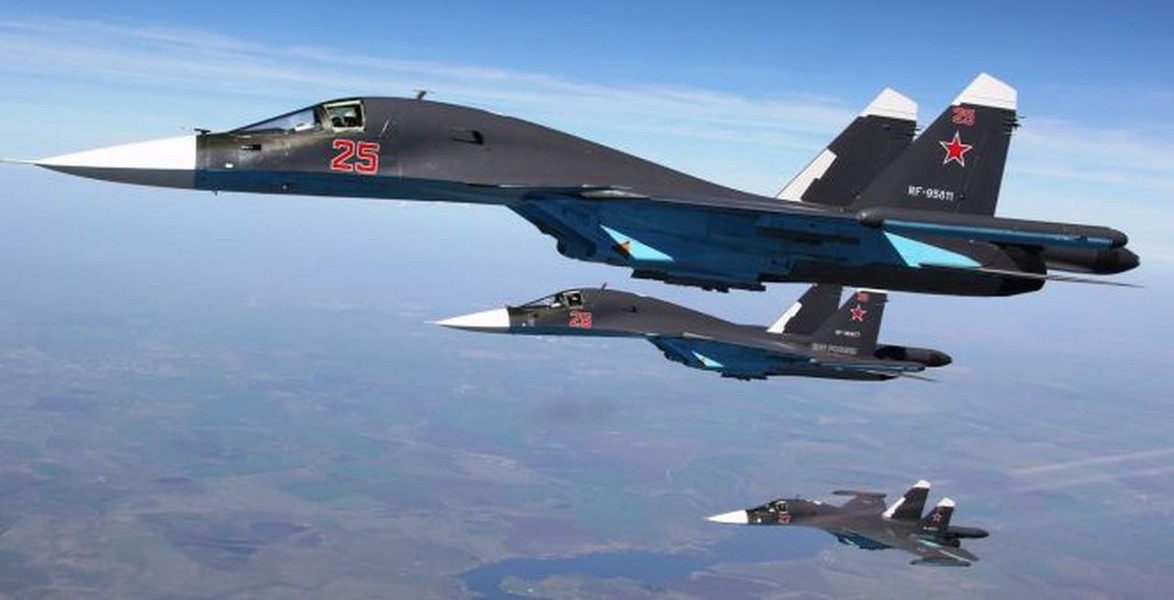 Báo Mỹ chỉ ra 'những điểm kỳ quặc' trên oanh tạc cơ Su-34 Nga