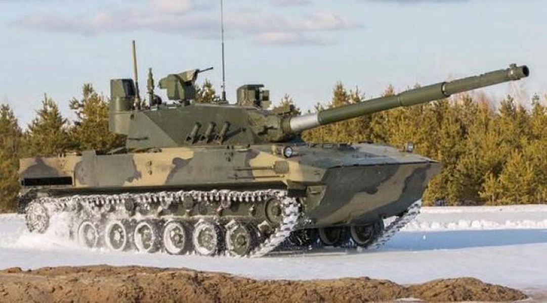 Chiến trường Ukraine là dấu chấm hết cho xe tăng nhảy dù Sprut-SDM?