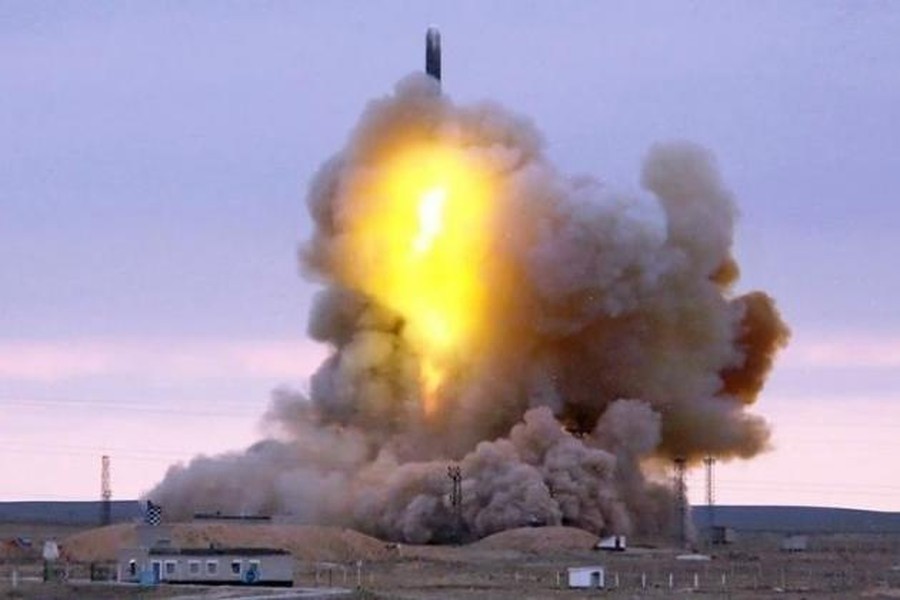 ICBM mạnh nhất thế giới Sarmat bất ngờ được phóng thử lần đầu giữa tình hình nóng