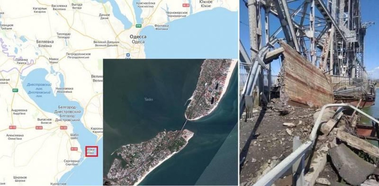 Cuộc tấn công tên lửa của Nga đã chia khu vực Odessa thành hai phần