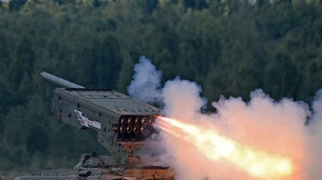 Cựu binh Mỹ sợ hãi trước 'vũ khí đến từ địa ngục’ TOS-1 của Nga