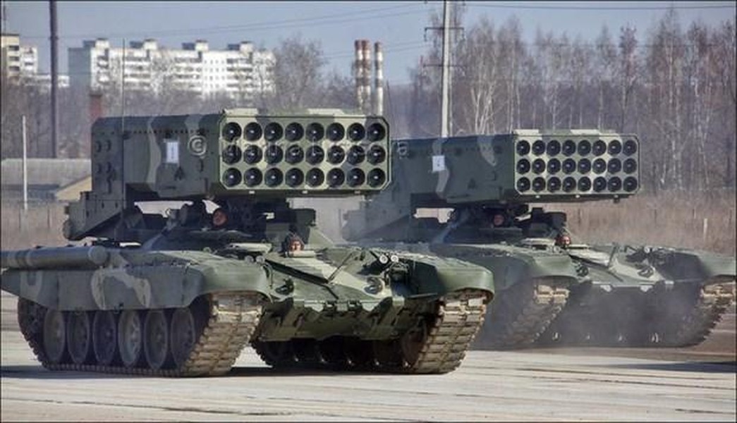 Vì sao pháo nhiệt áp TOS-1 của Nga khiến NATO đặc biệt lo sợ?